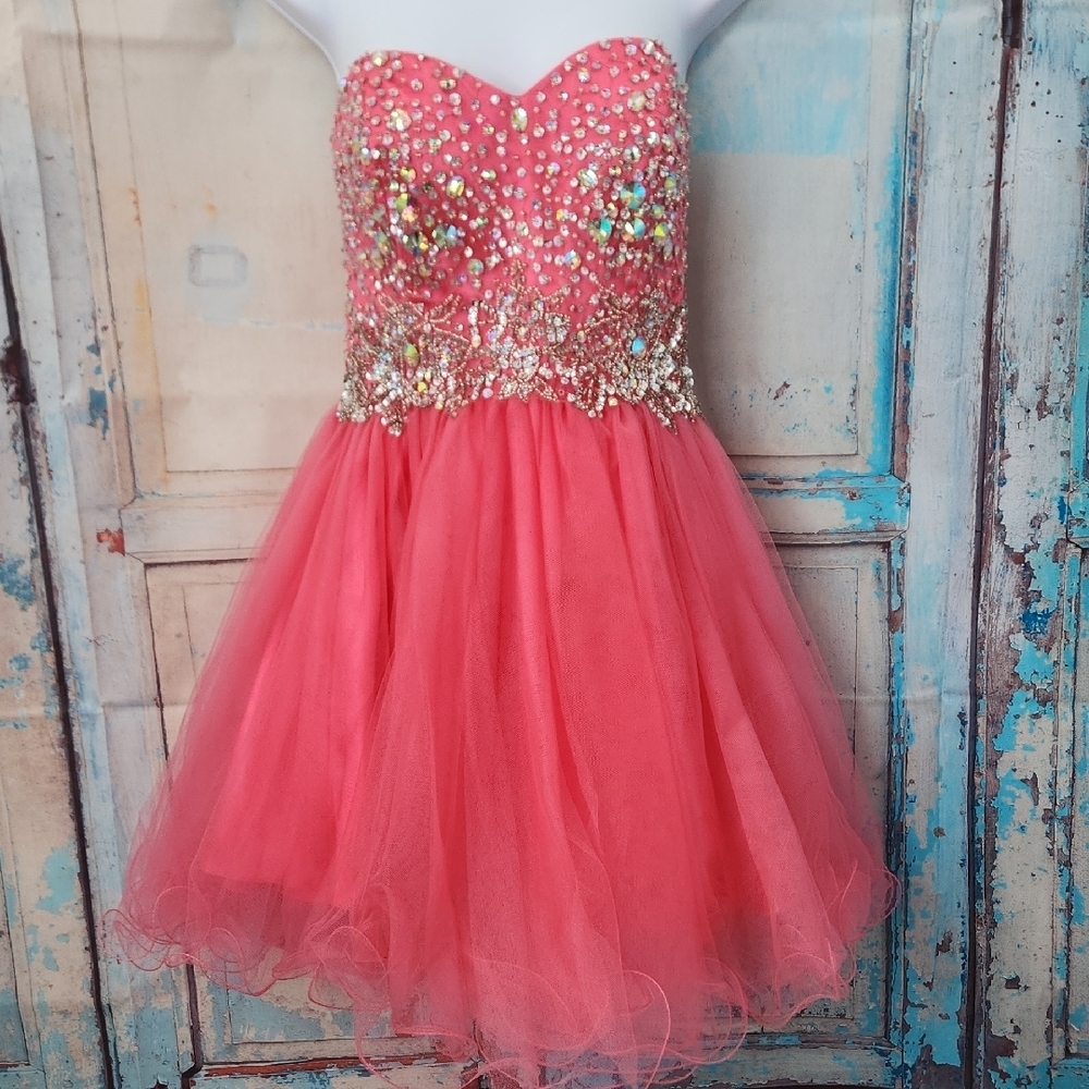 Fabuluxe Couture Rhinestones‎ Party Dress
